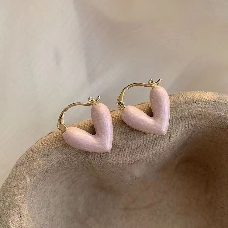 Boucles d’oreilles la rose