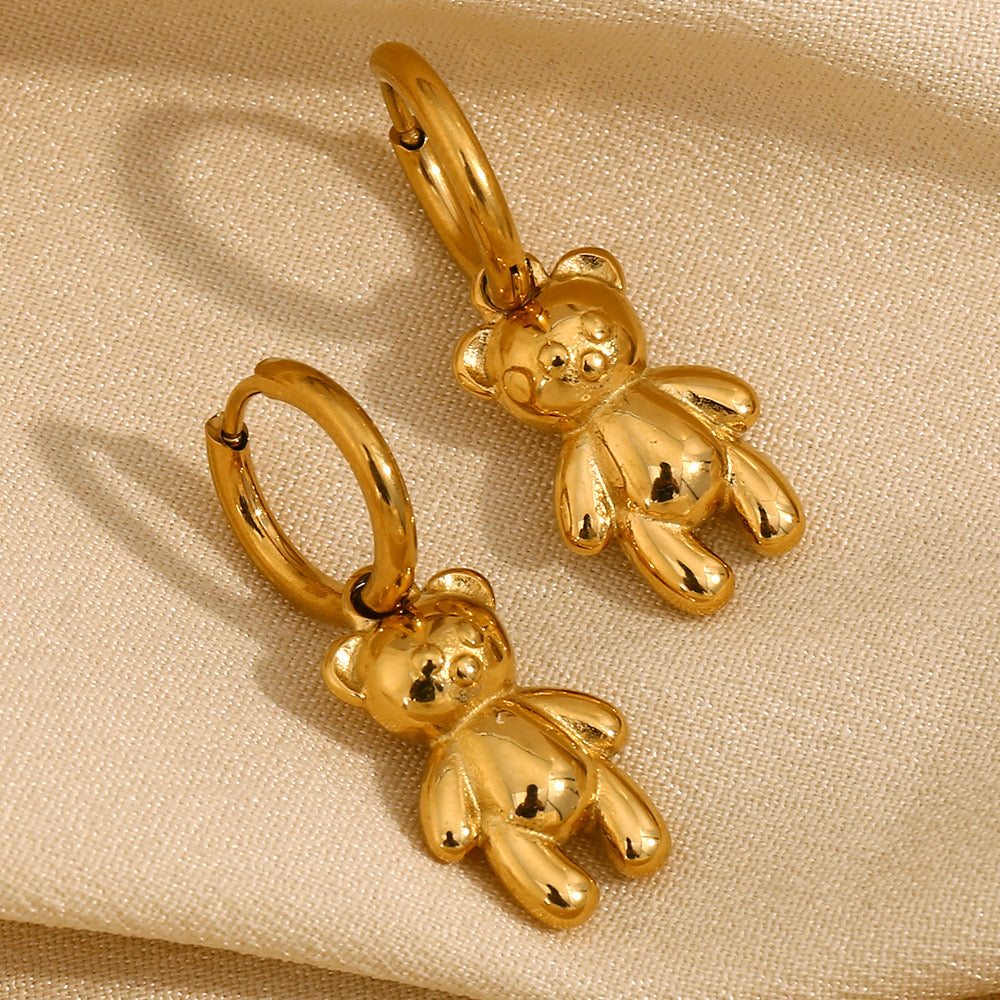 Boucles d’oreilles nounours