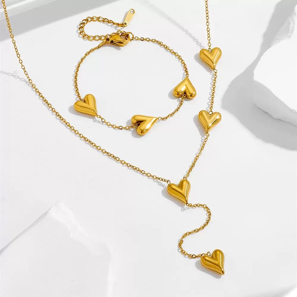 Ensemble bijoux la déclaration